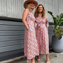 Load image into Gallery viewer, California Bloom Dress (sleeveless)