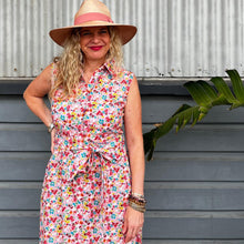 Load image into Gallery viewer, California Bloom Dress (sleeveless)