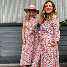 Load image into Gallery viewer, California Bloom Dress (sleeveless)