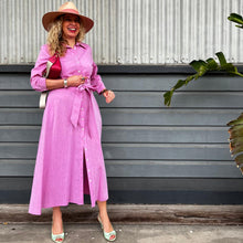 Load image into Gallery viewer, Brigitte Stripe Dress